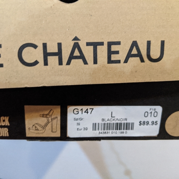 New leather sandals, wooden block heels - Picture 2 of 2